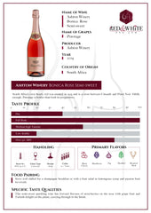 Ashton Winery Bonica Rose Semi-Sweet 2019