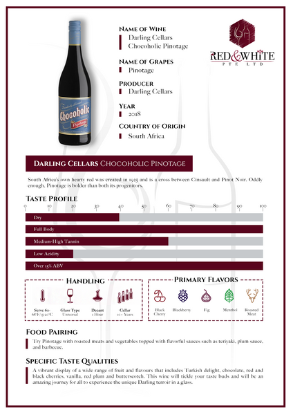 Darling Cellars Chocoholic Pinotage 2018