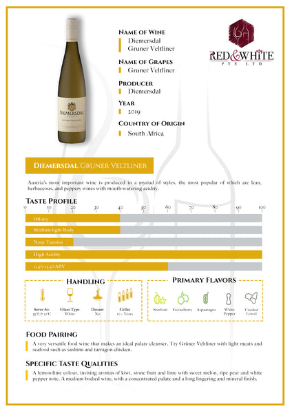 Diemersdal Gruner Veltliner 2019