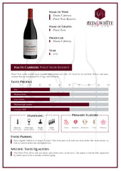 Haute Cabriere Pinot Noir Reserve 2017
