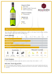 Rietvallei Burger Family Vineyards BFV Chardonnay 2020