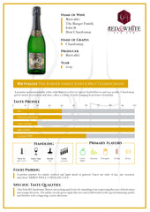 Rietvallei The Burger Family John B Brut Chardonnay 2019