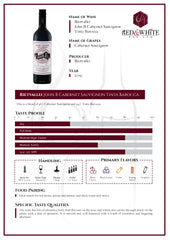 Rietvallei The Burger Family John B Carbenet Sauvignon/Tinta Barocca 2019