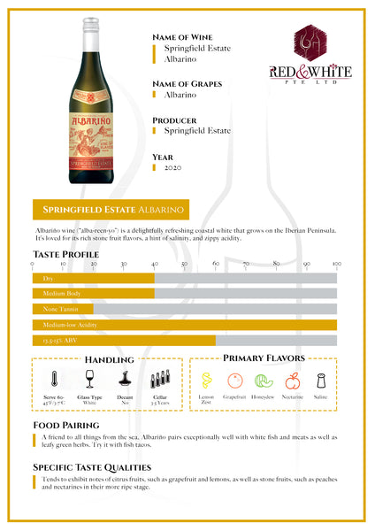 Springfield Albarino 2020