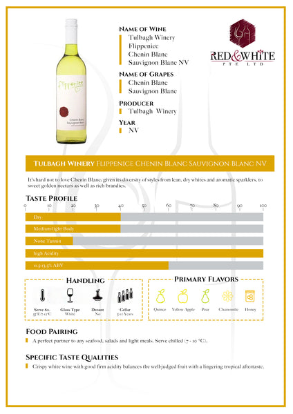 Tulbagh Winery Flippenice Chenin Blanc/Sauvignon Blanc