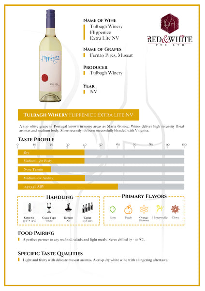Tulbagh Winery Flippenice Xtra Lite