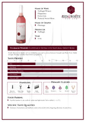Tulbagh Winery Flippenice Xtra Lite Natural Sweet Rose 2019