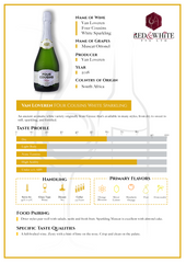 Van Loveren Four Cousins White Sparkling 2018
