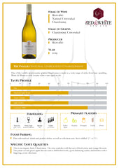 Rietvallei Natural Unwooded Chardonnay 2019