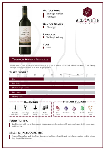 Tulbagh Winery Pinotage 2017